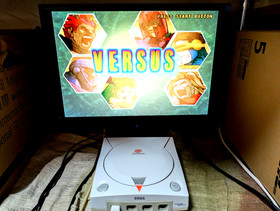 Dreamcast Console System Visual Memory  Marvel VS Capcom 2  Japan