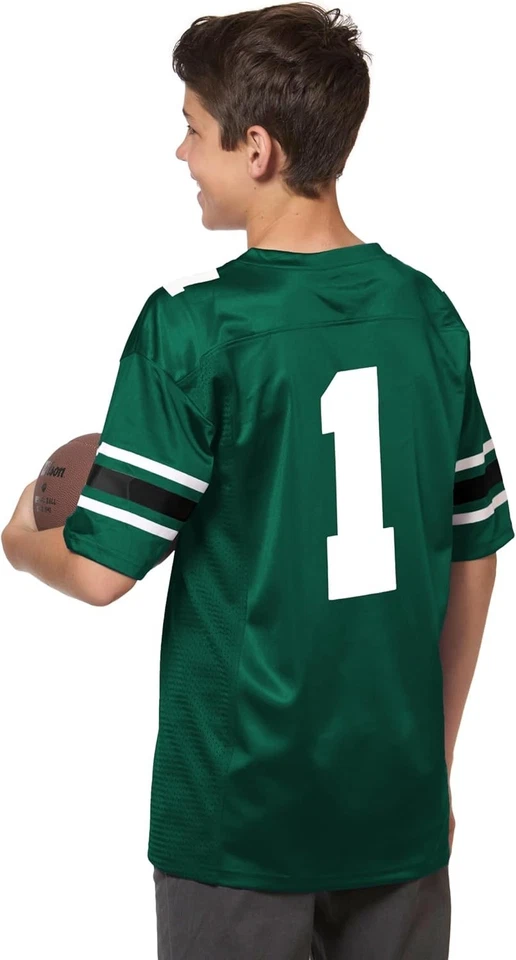 Youth Football Jersey NCAA Michigan State Spartans V-Neck Polyester Official - Image 4 of 4