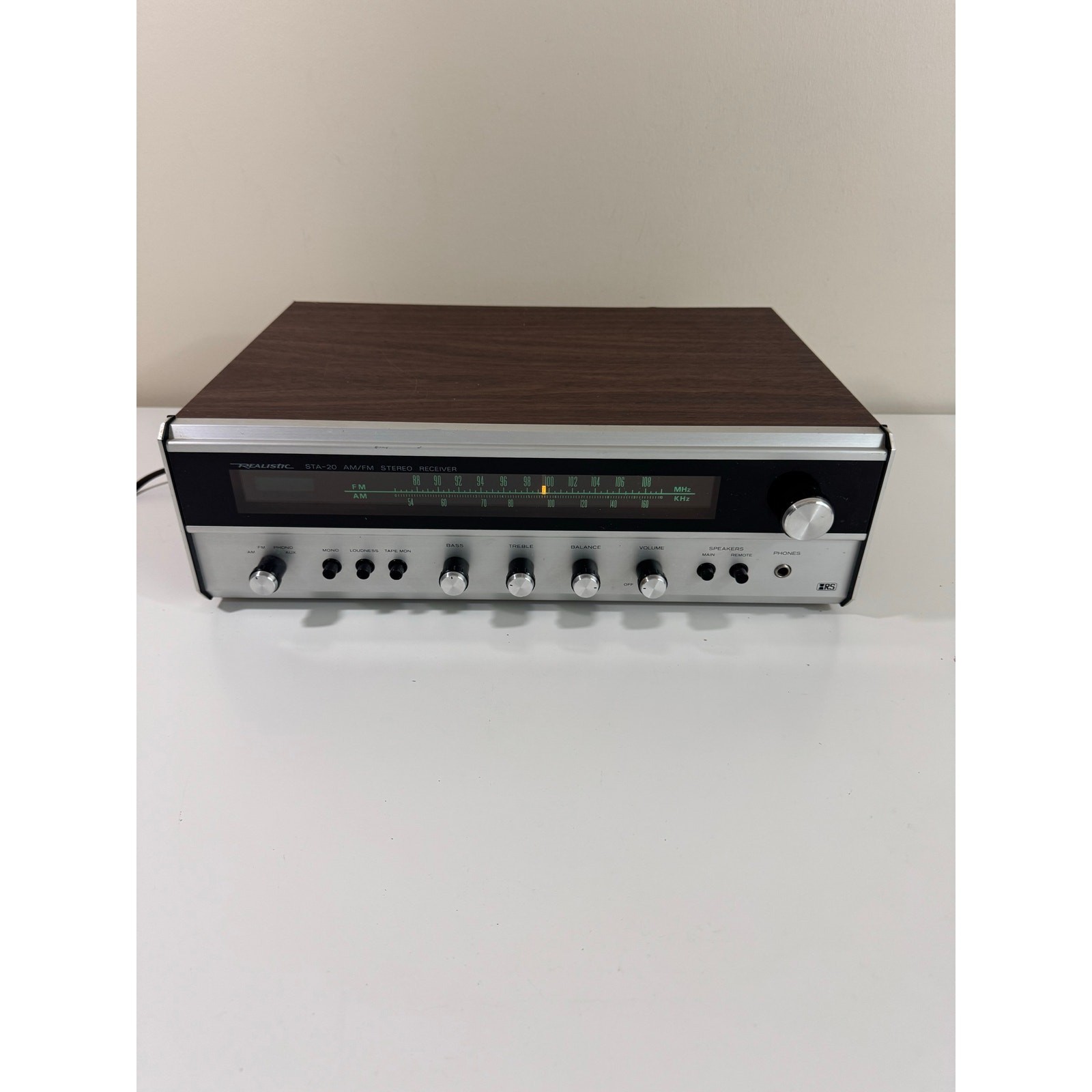 Realistic STA-2120 vintage audio equipment - eBay listing photo 3