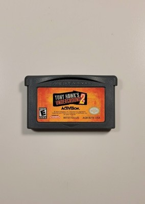 Tony Hawk's Underground 2 Nintendo Gameboy Advance (GBA) Game - Tested UNTRACKED