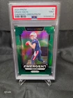 2024 Panini Prizm - Emergent Drake Maye #4 Green Prizm (RC) PSA 9