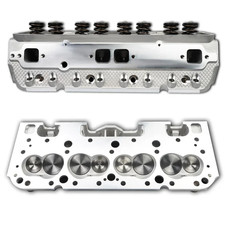 Complete Aluminum Cylinder Head For Sbc Chevy 350 190cc 64cc 2.021.60 Angle
