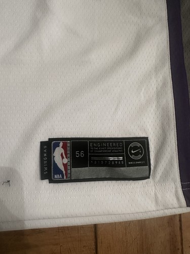 Sacramento Kings Bagley III #35 Jersey Size 56 2XL Nike swingman dri-fit White - Picture 2 of 6