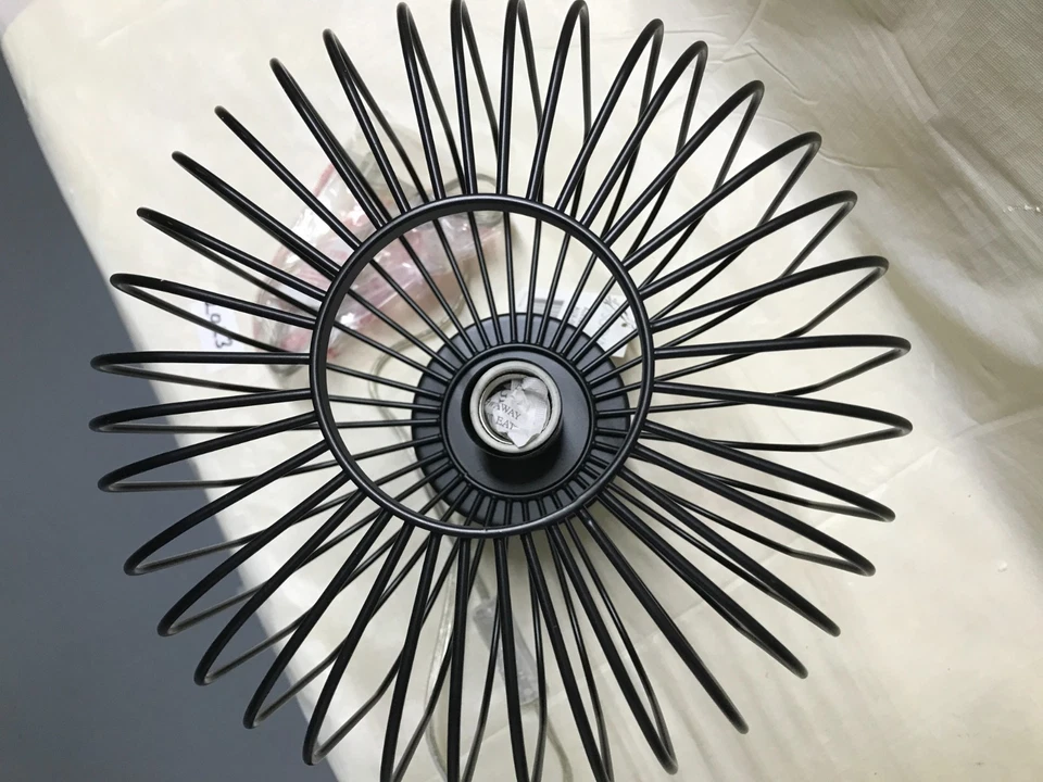 Surya Table Lamp - New - Black - 10"dia - 12"high -2023 - Image 3 of 4