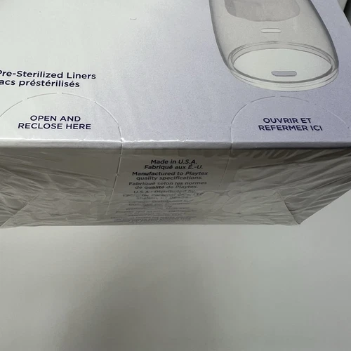 Playtex Baby Bottle Drop-Ins Nurser Plastic Liners 8oz -10oz 50 Count Sealed NEW - Picture 8 of 10