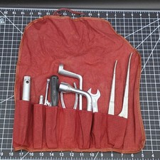 Mercedes Benz Vintage Tool Kit Red Roll Heyco Walter W123 W124 R107 Roadside Set Mercedes Benz Vintage Tool Kit Red Roll Heyco Walter W123 W124 R107 Roadside Set