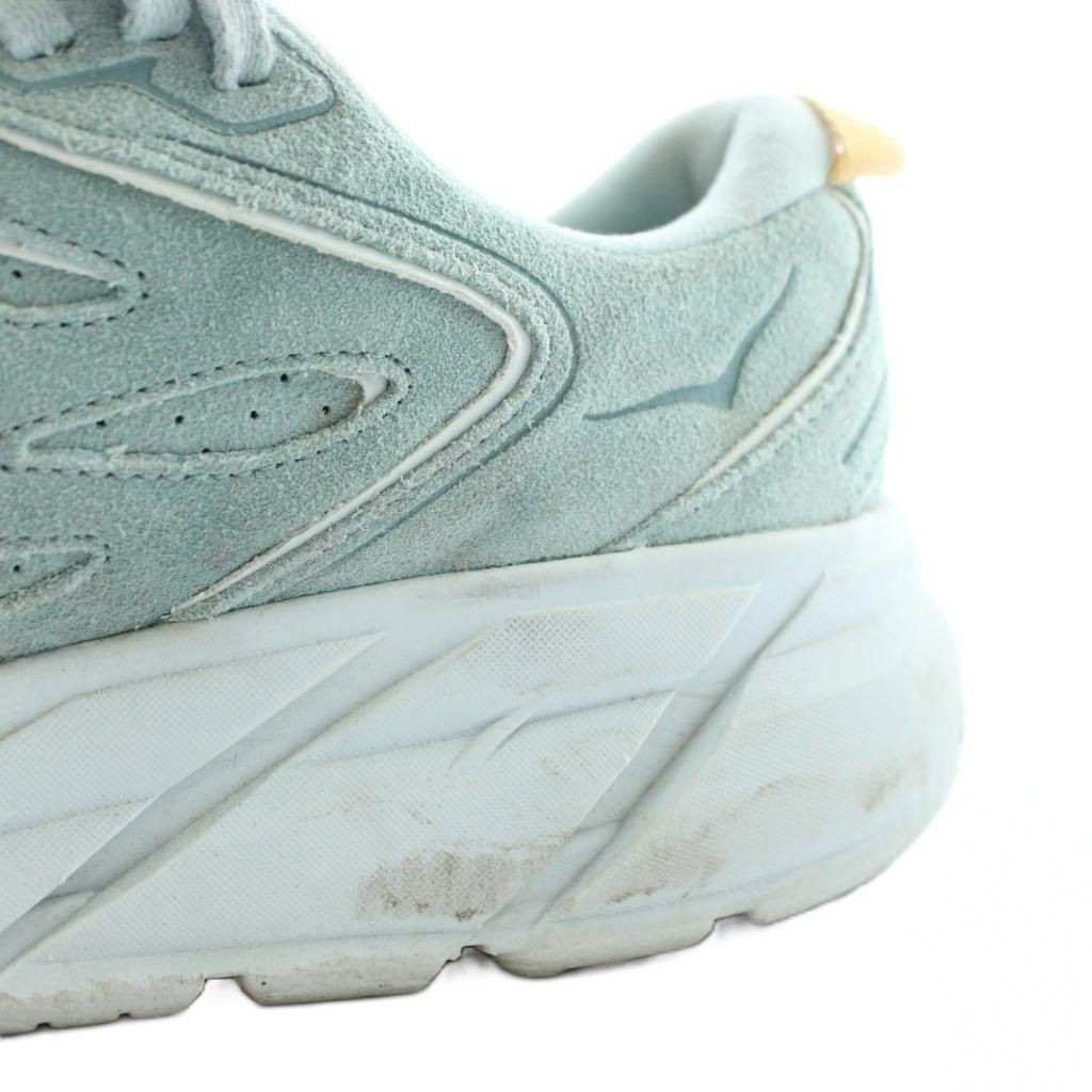 HOKA ONE ONE Clifton L Suede Sneakers US9 27cm Blue Men's Shoes AB thumbnail 9