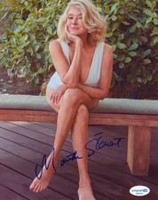 Martha Stewart Signed Autograph 8x10 Photo SI Sports Illustrated Swimsuit ACOA Martha Stewart Signed Autograph 8x10 Photo SI Sports Illustrated Swimsuit ACOA