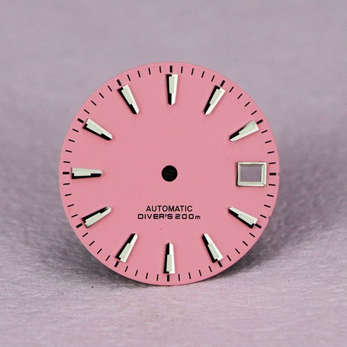 28.5mm dial Sunburst dial NH35 movement For skx007 SKX009 BGW9 / C3 lume - Picture 13 of 16