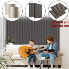 Akustikpaneele Akustik Wandpaneele Paneele Lamellenwand Holz Natur Filz 3 Farben