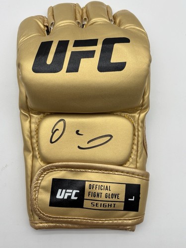 Dana White Signed Gold UFC Fight Glove BAS Beckett COA Autograph