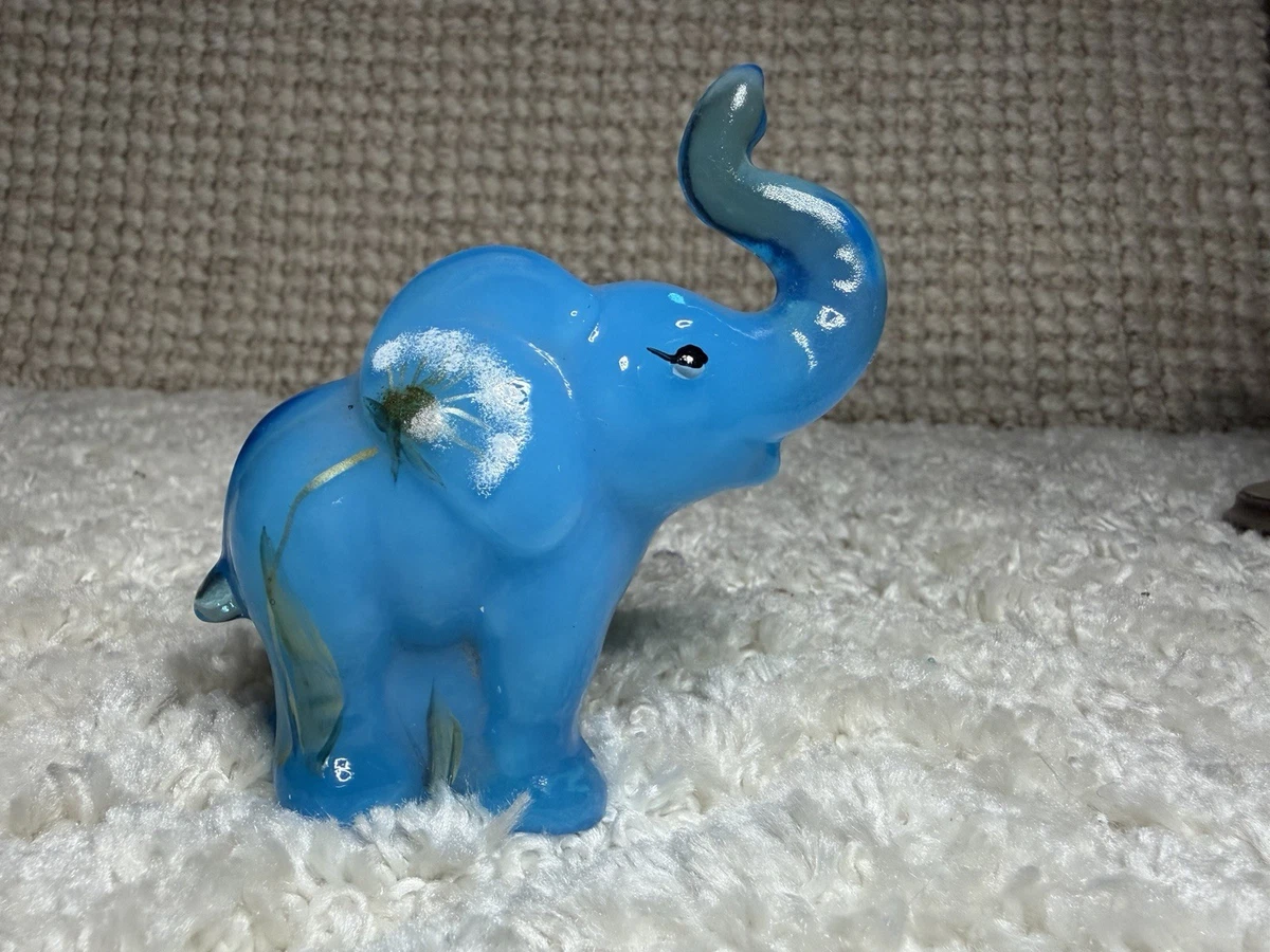 Fenton Glass Elephant for sale | eBay