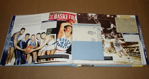 University of NC UNC Tar Heels Basketball Vault Memorabilia History Book Set EXC - Picture 10 of 24