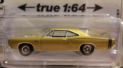 Auto World 1968 Dodge Coronet R/T 1:64 Diecast Car Vintage Muscle B23