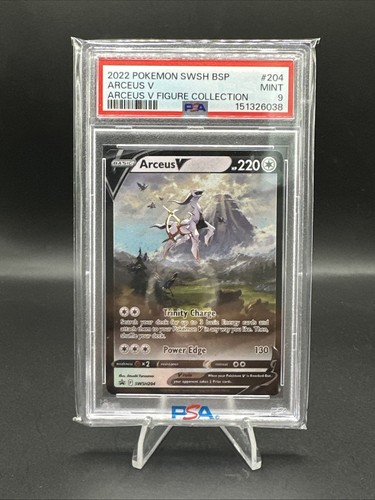 Arceus V graded PSA 9 for sale on eBay