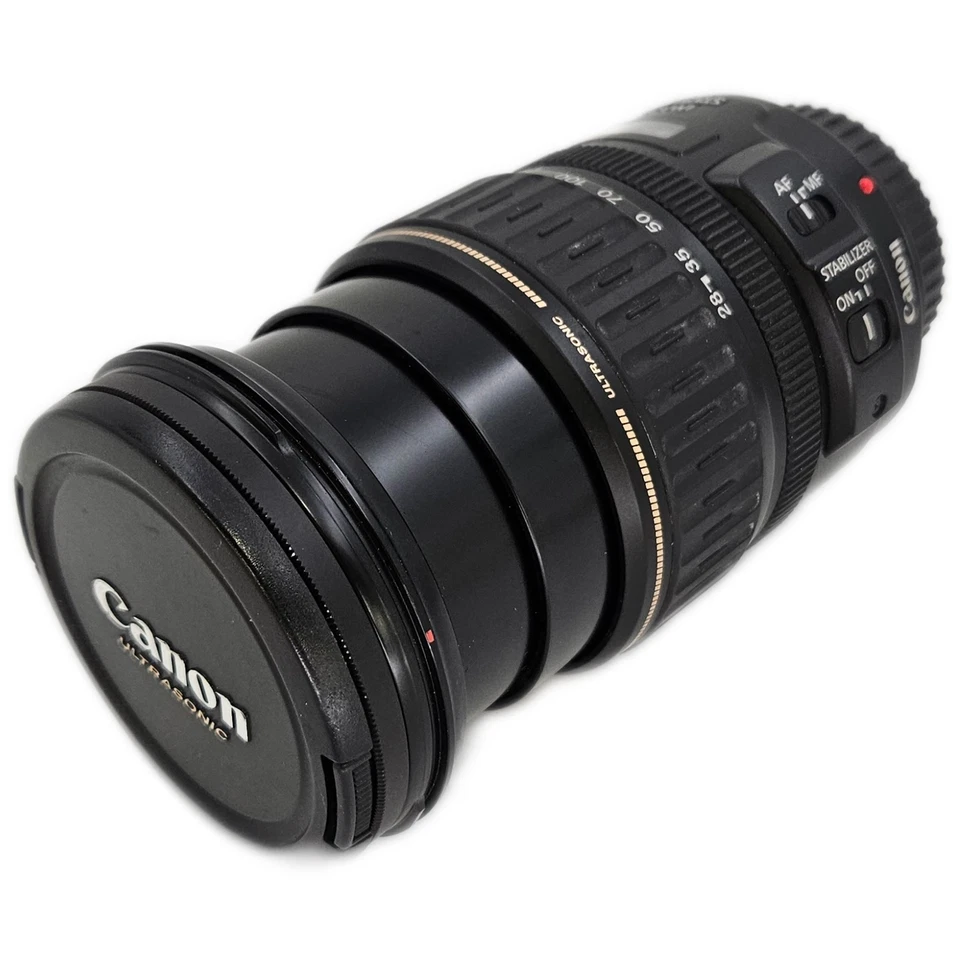 Canon Zoom Lens 2562A002 EF 28-135mm f/3.5-5.6 & Tiffen UV Filter Lens 72mm - Image 2 of 4
