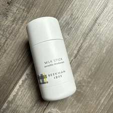 BEEKMAN 1802 Milk Stick Invisible Deodorant Aluminum Free  2.5 fl. oz/75g    NEW