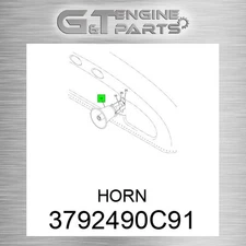 3792490C91 HORN fits INTERNATIONAL TRUCK (Surplus Open Box)