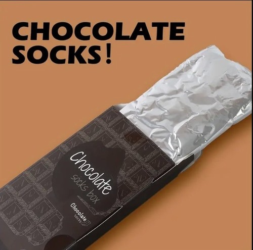 Divertido Set de Regalo Calcetines Barra Chocolate -Novedad Calcetines Para Papá, Cumpleaños, Regalo - Imagen 6 de 18