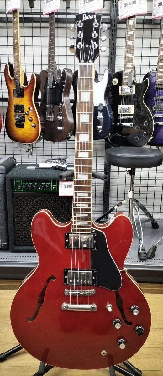 Burny Semi-Hollow Electric Guitars for sale - eBay