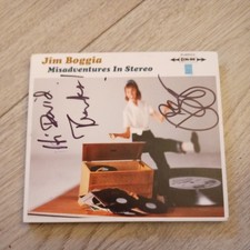 Jim Boggia - Misadventures in Stereo. CD Album (2008) Signed 