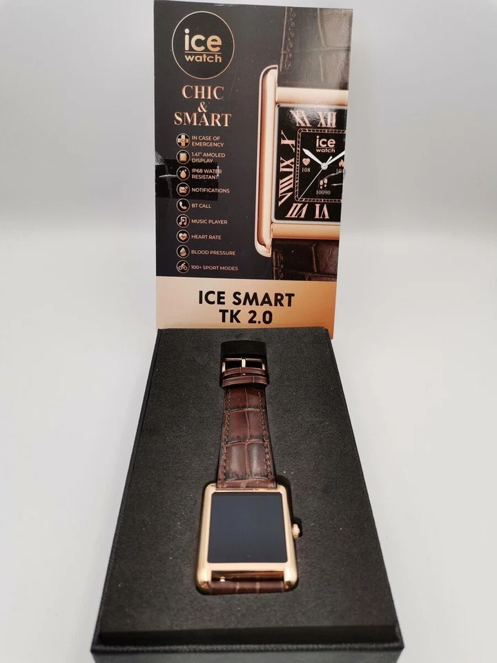 ICE-WATCH Ice Smart TKS 2.0 Rose-Gold Brown Croco (025382) – Damen Smartwatch 🕰 - Bild 1 von 3