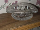 Vintage Fostoria American 1" Clear  Glass Top Hat. Free Shipping
