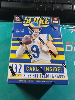 NEW and SEALED 2022 Panini NFL Score Football Blaster Box 6 Packs/132 Cards!