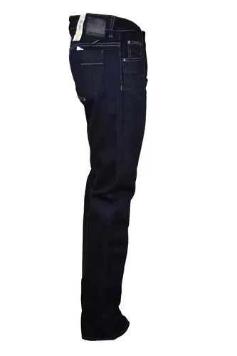 Jeans Uomo Calvin Klein ck Pantaloni gamba dritta regular fit 44 Vita Bassa Blu - Foto 6 di 9