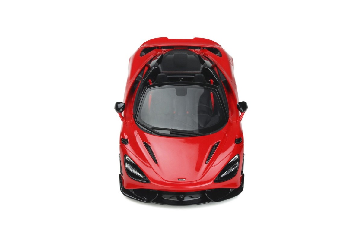 1/18 McLaren 765LT Spider Vermillon Red Resin Model 2021 by GT