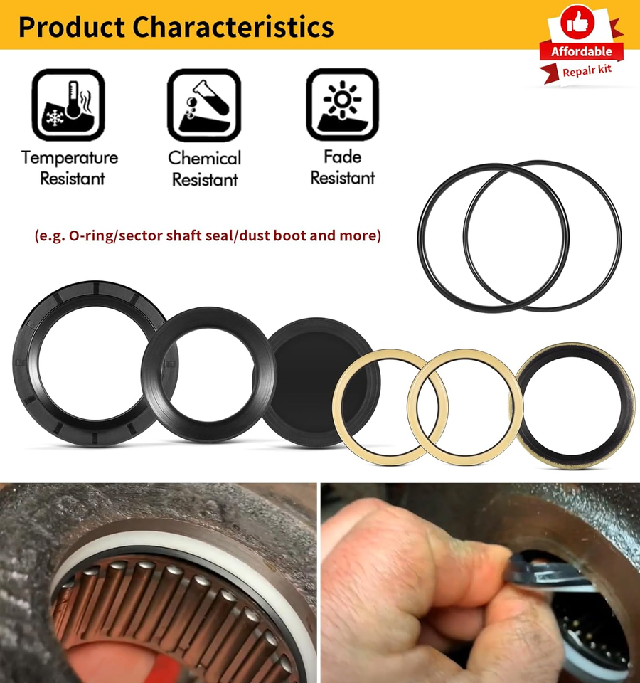 Replace for 5545741 5544881 Shaft Sector Seal Repair Kit, for Sheppard