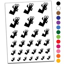 Check Mark Guy Thumbs Up Temporary Tattoo Water Resistant Set