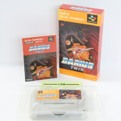 DARIUS TWIN Super Famicom Nintendo 0390 sf