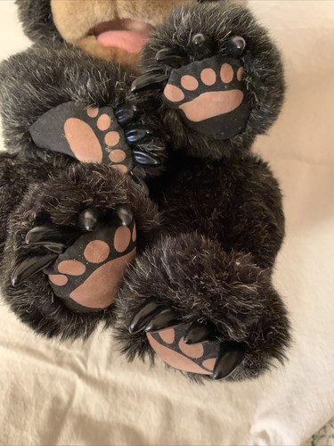 Folkmanis Plush Brown Bear Puppet 11" - Picture 6 of 7