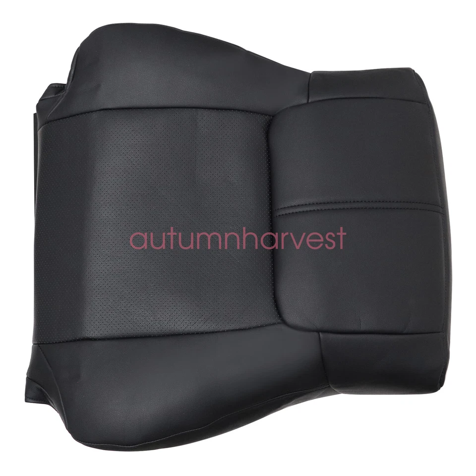 For 2006-2010 Jeep Commander Driver Top Leather Replacement Seat Cover Black - image 4 of 4