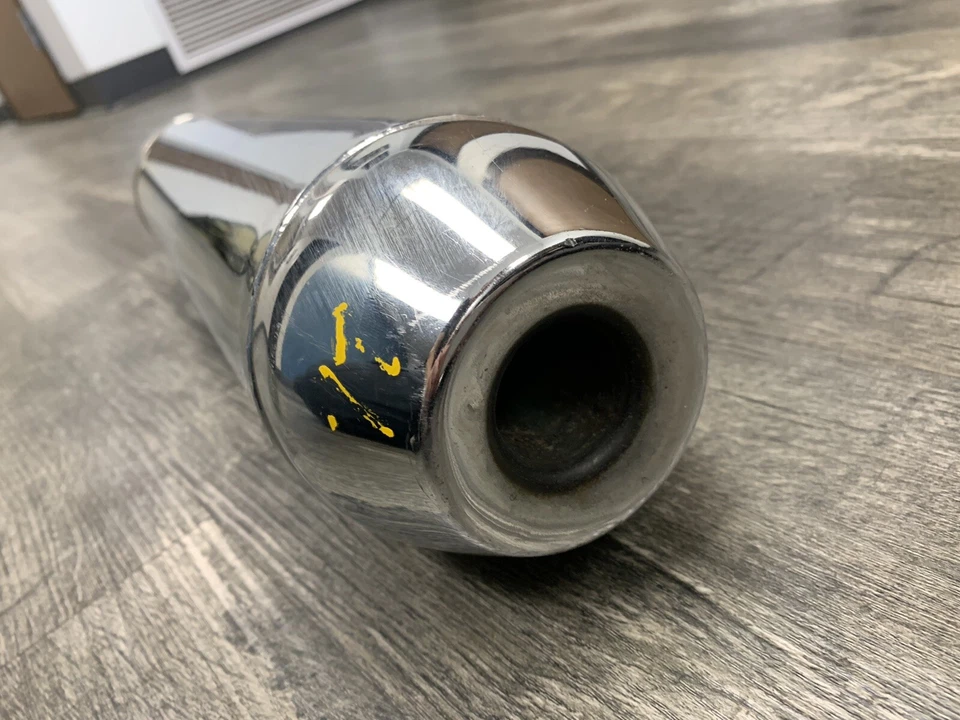 BMW R45 R65 OEM Left Muffler Exhaust Slip On Pipe (#9A) - Image 2 of 4