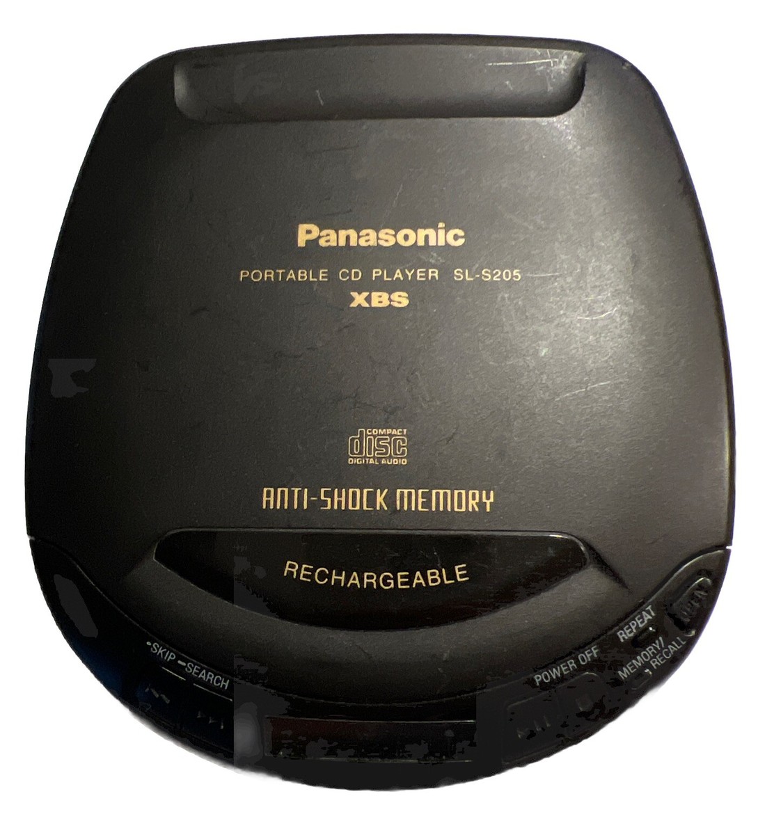 Panasonic ポータブルCDプレーヤー SL-S505 ジャンク品 昭和 Panasonic ポータブルCDプレーヤー SL-S505ジャンク品 2025
