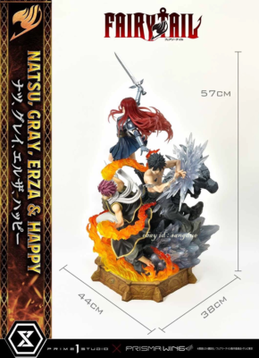 FAIRY TAIL 1〜60 Prime 1 Studio P1S 1/7 Fairy Tail CMFT-01DX Composite Resin Statue