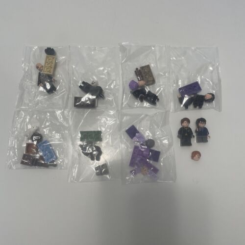 Lego Harry Potter Mixed Lot Of 8 Mini Figures With Accessories Some Sealed - Picture 1 of 11