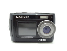 Maginon Splash 80 8 MegaPixel Underwater Digital Camera - Black Dual Screen.