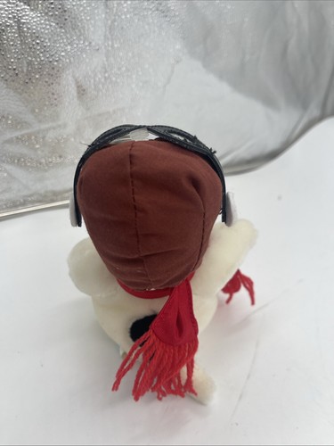 2 Vintage Applause Peanuts Snoopy Aviator Baron Pilot and Bonus character - Picture 3 of 6