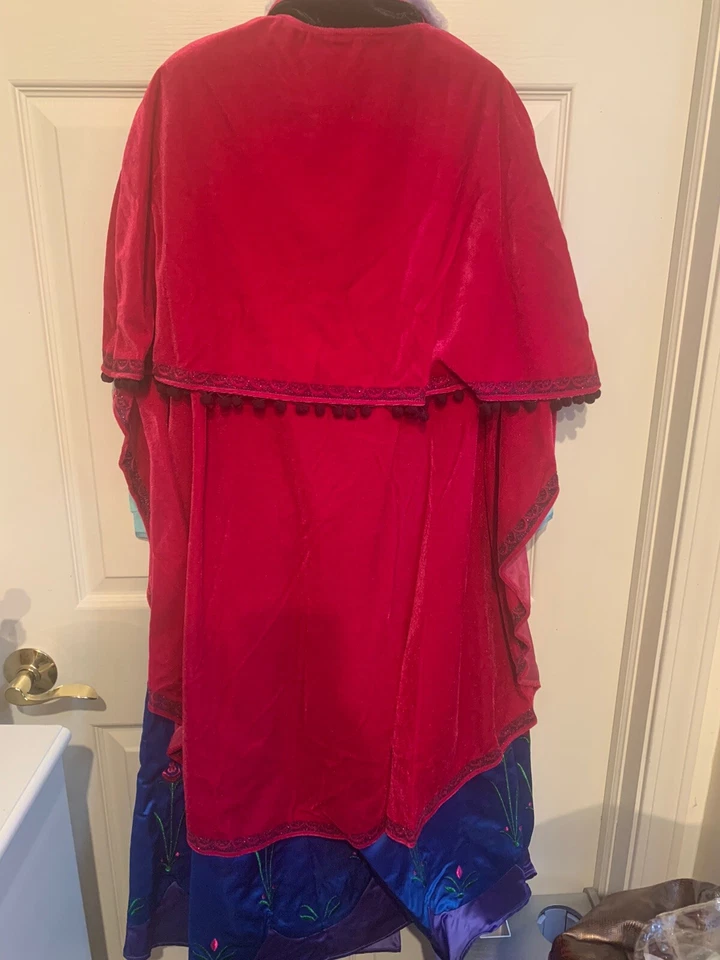 NUEVO SIN ETIQUETAS Disney Persiguiendo Luciérnagas Anna Frozen Deluxe Disfraz de Viaje Niño Talla 10 Foto 4 de 4