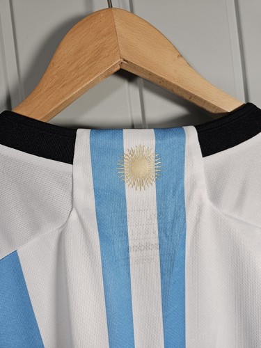 Adidas Argentina World Cup Winners Shirt Men's 3XL 2022 Champions NEW - Picture 9 of 13