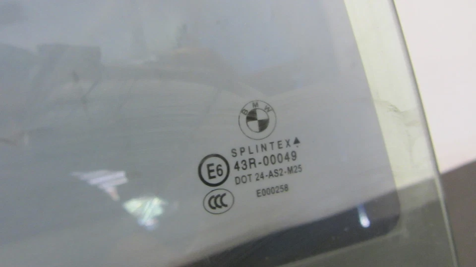 Puerta trasera cristal ventana cristal bmw e60 530i 525i 545i 535i 550i M5 528i 04-10 11917 Foto 4 de 4