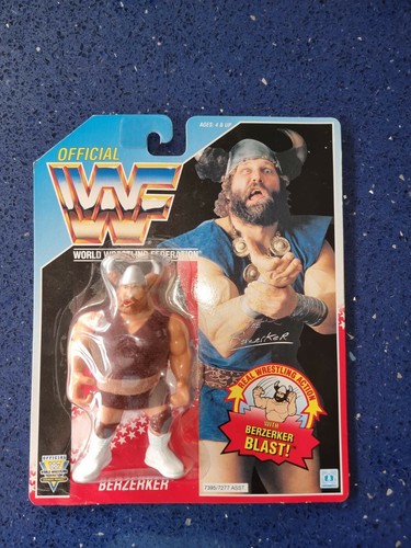WWF Hasbro The Berzerker MOC Series 6...