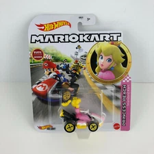 Hot Wheels Mario Kart Princess Peach Standard Kart Die Cast Figure 2020