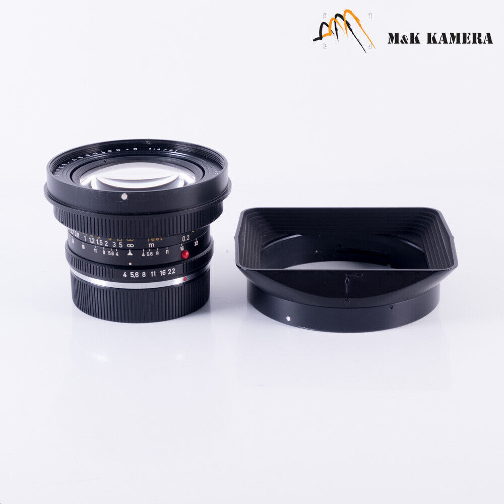 LEITZ Leica Super-Angulon-R 21mm/F4.0 Lens Yr.1971 Germany LEITZ Leica Super-Angulon-R 21mm/F4.0 Lens Yr.1971 Germany