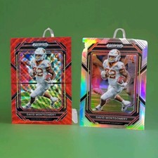 David Montgomery 2023 Panini Prizm Draft Picks #25 Silver Prizm Detroit Lions