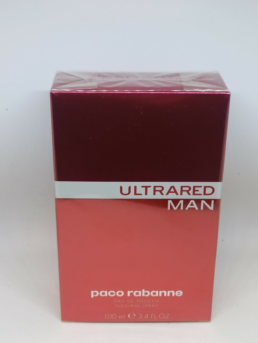 Paco Rabanne Ultrared Man 100ml 3.4 oz Eau De Toilette | eBay