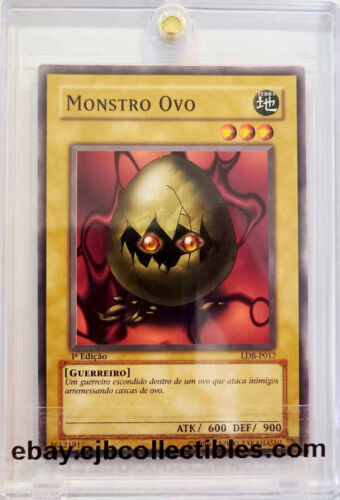Yu-Gi-Oh! MONSTRO OVO LDB-P017 1st Edition Legend of Blue EWD (Portuguese) 🍒 - Picture 1 of 6